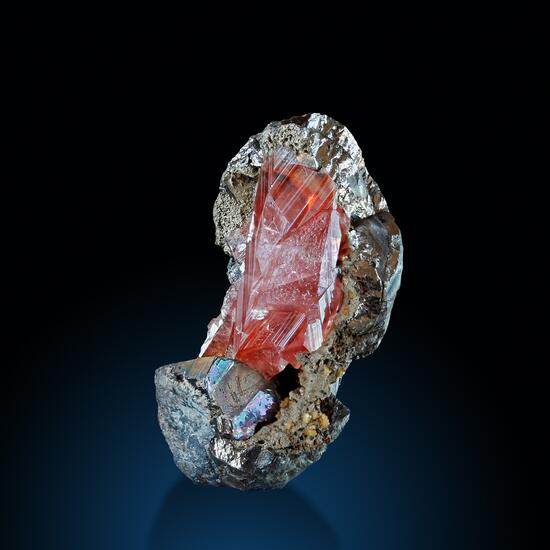 Rhodochrosite & Pyrite