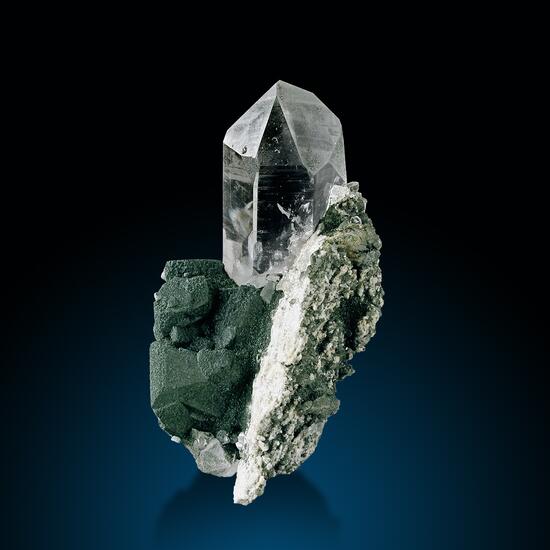 Rock Crystal Adularia & Chlorite