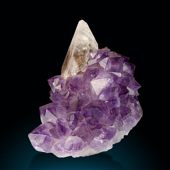 Calcite & Amethyst