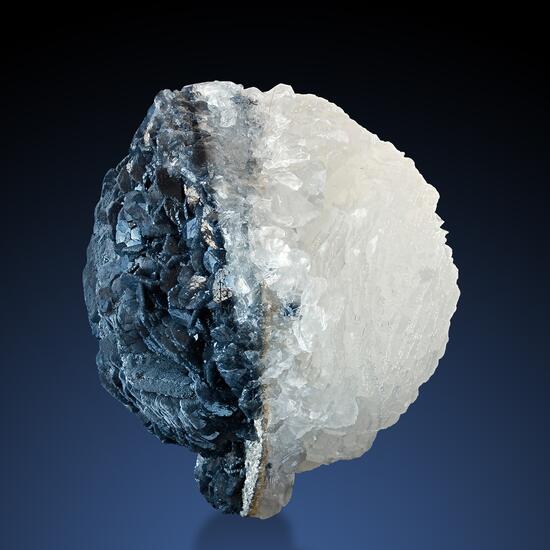 Calcite & Boulangerite