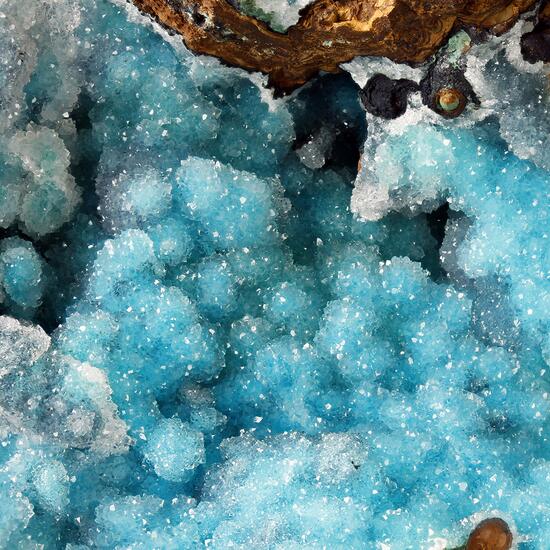 Chrysocolla & Quartz