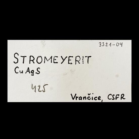 Stromeyerite
