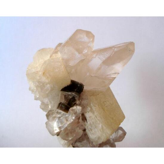 Pericline With Quartz & Mica