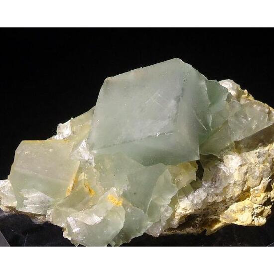 Fluorite With Baryte & Calcite