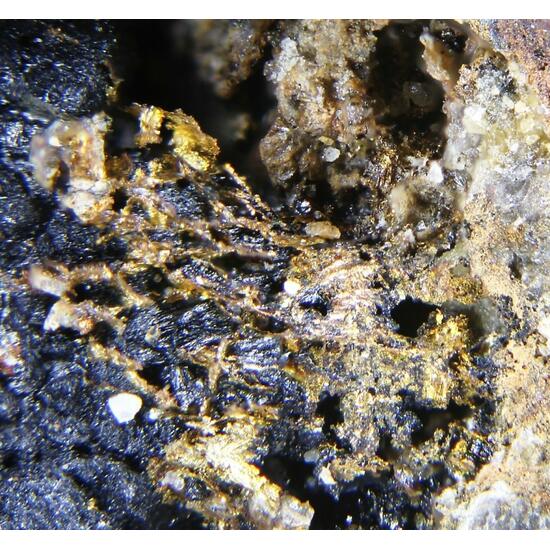 Native Gold & Uraninite