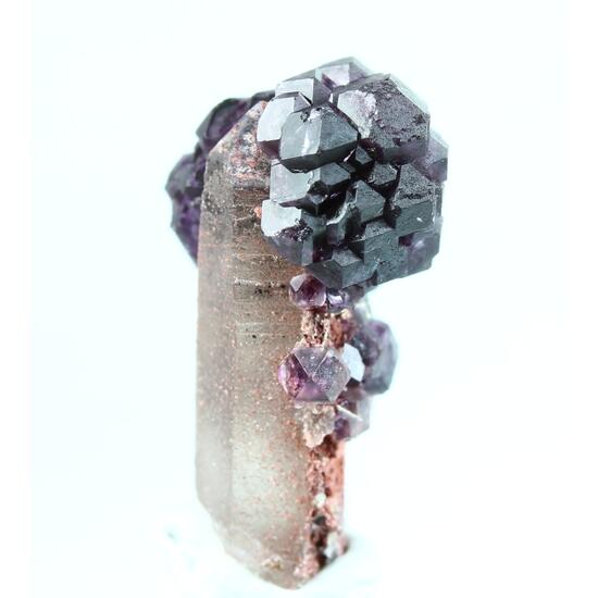 Fluorite On Quartz