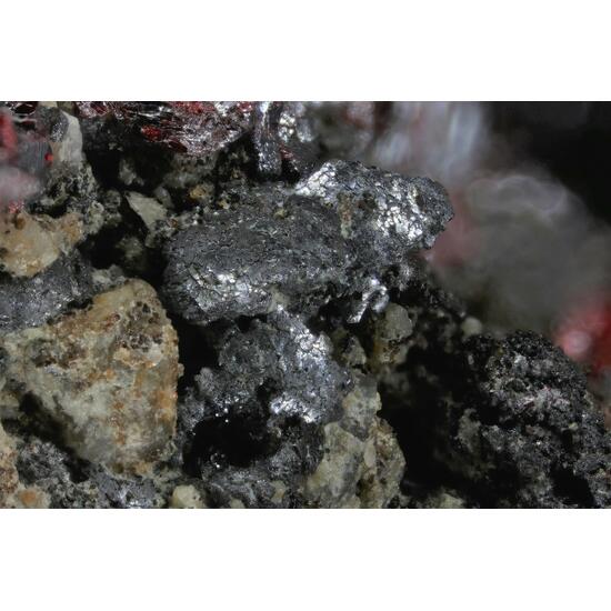 Cinnabar Metacinnabar & Tetrahedrite-(Hg)