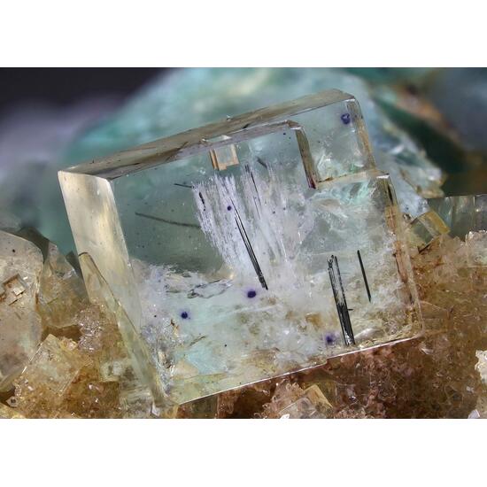 Emplectite In Fluorite