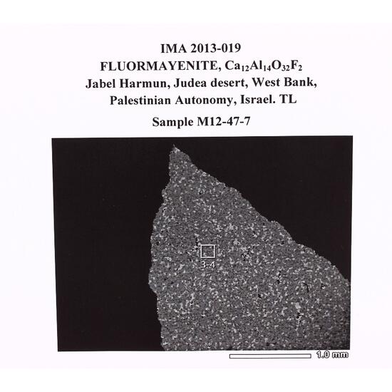 Fluormayenite Ye'elimite & Brownmillerite