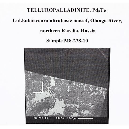 Telluropalladinite Telargpalite & Kotulskite