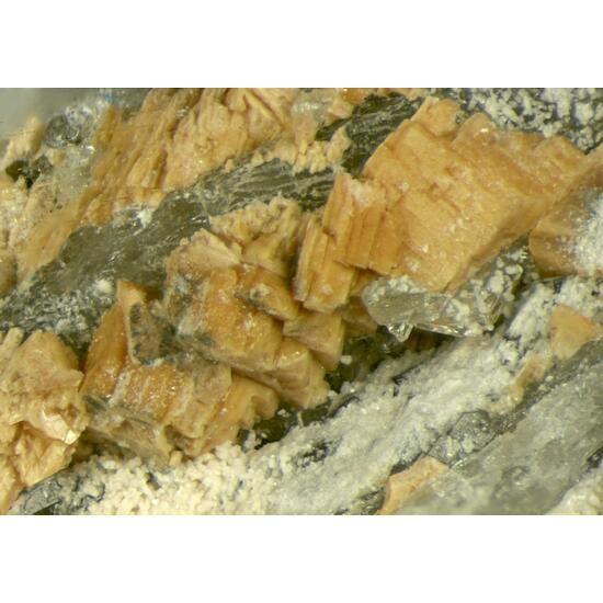 Varennesite With Makatite Zakharovite & Sphalerite