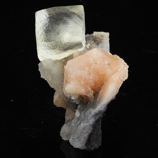 Calcite & Stilbite