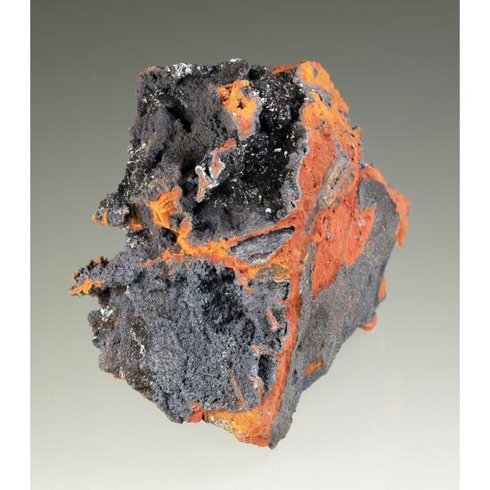 Hydrohetaerolite With Calcite & Hemimorphite