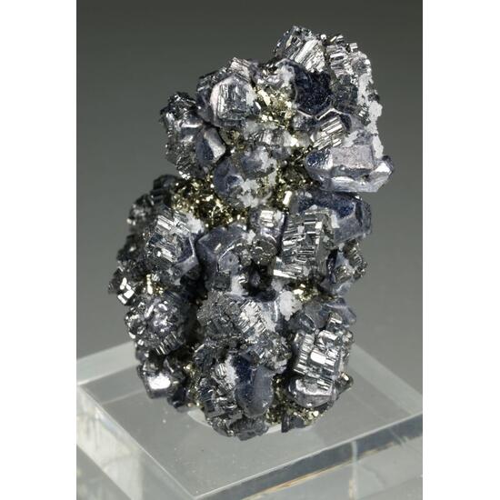 Bournonite With Pyrite Galena