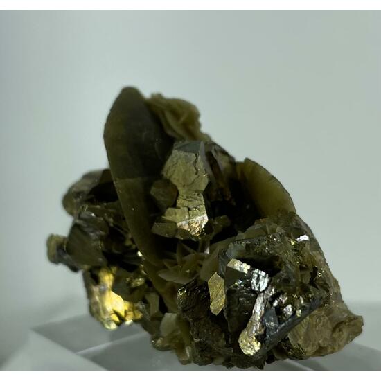 Siderite With Chalcopyrite