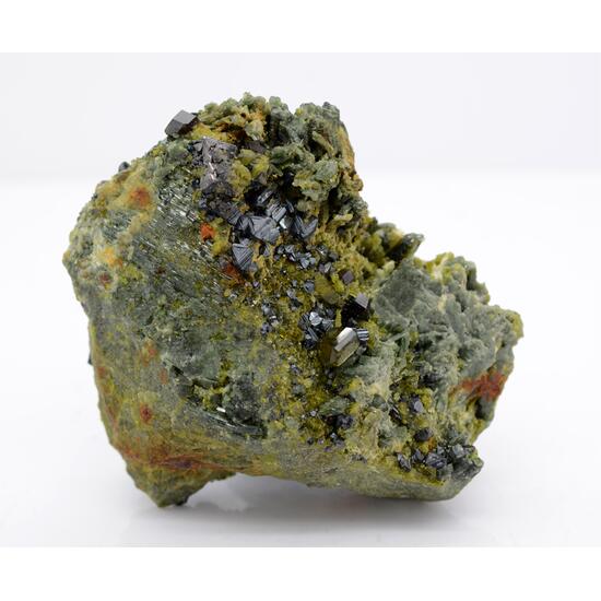 Magnetite With Diopside Epidote & Clinochlore