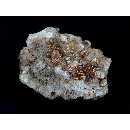 Quartz With Rutile Sagenite