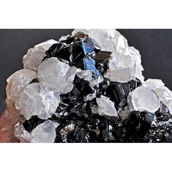 Sphalerite Var Marmatite & Calcite