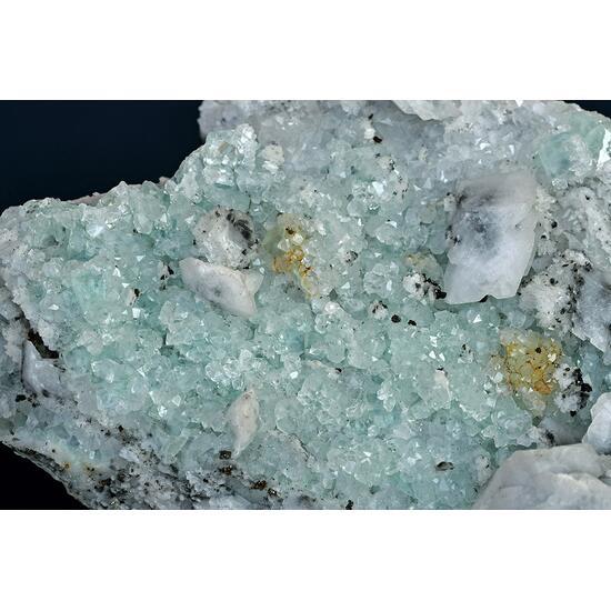 Quartz Calcite Chalcopyrite & Fluorite