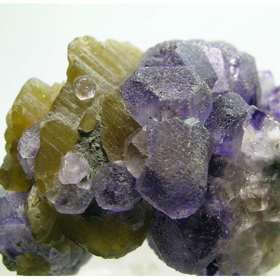 Fluorite Siderite & Apatite