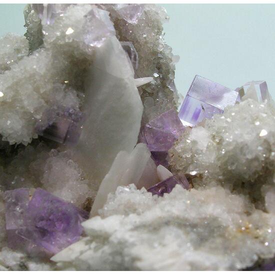 Fluorite Baryte & Quartz