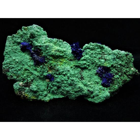 Native Copper Azurite & Malachite