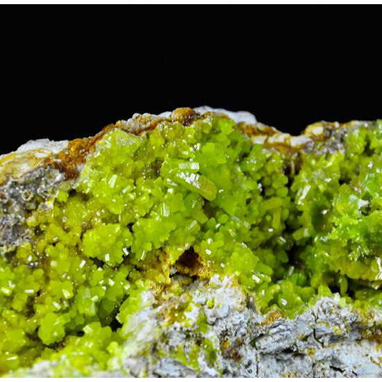 Pyromorphite With Cerussite