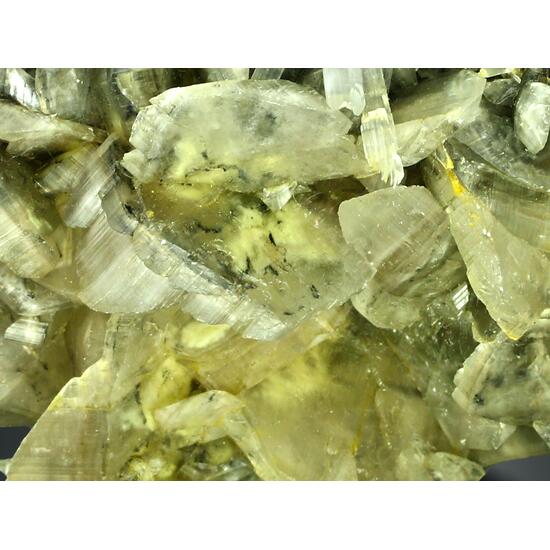 Gypsum Var Selenite With Celestine & Sulphur