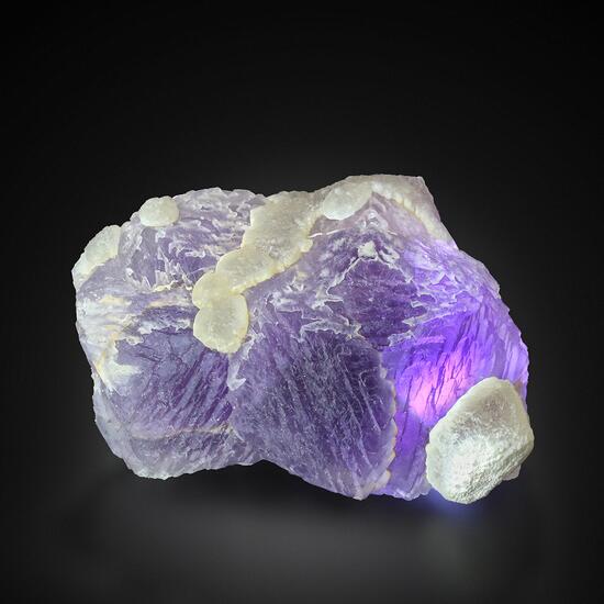 Fluorite With Aragonite