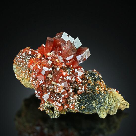 Vanadinite With Hematite