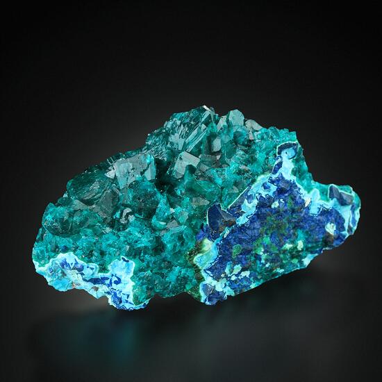 Dioptase With Shattuckite