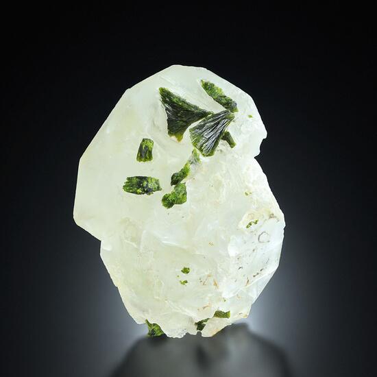 Epidote On Quartz