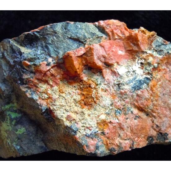 Uranocircite Orthoclase & Uraninite