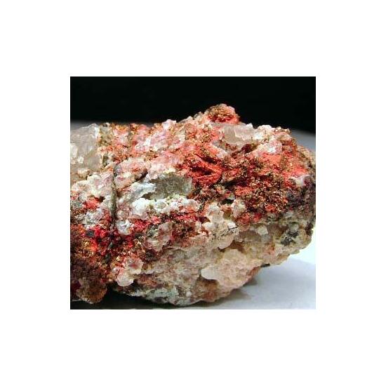 Chalcotrichite Native Copper & Calcite