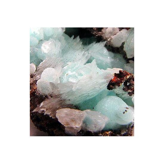 Hemimorphite & Calcite