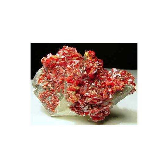 Realgar & Calcite