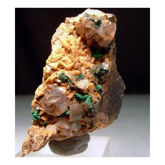 Calcite Malachite & Dolomite