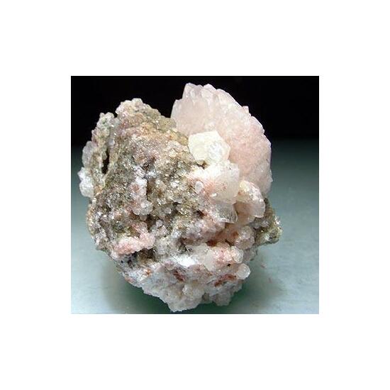 Calcite On Analcime