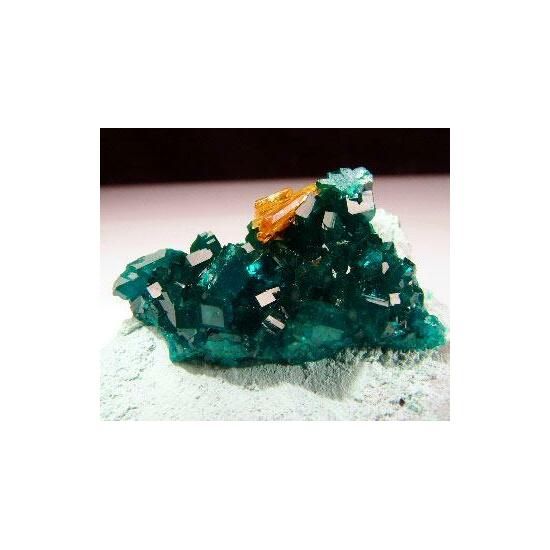 Dioptase & Baryte