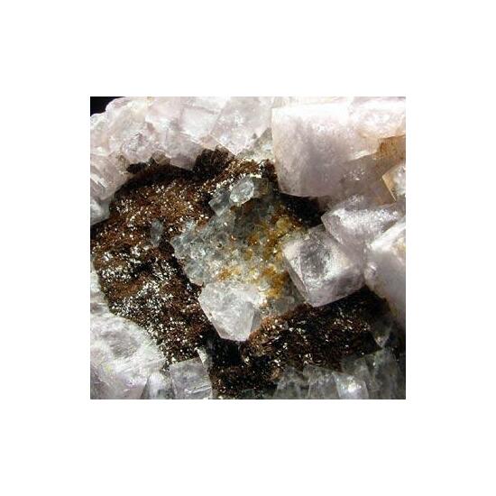 Fluorite Quartz Ankerite & Quartz