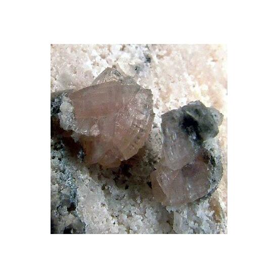 Manganoan Smithsonite & Manganoan Calcite