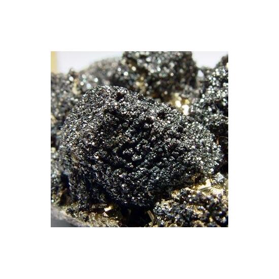 Sphalerite Psm Calcite With Arsenopyrite & Apatite
