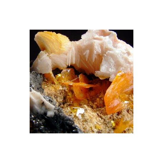 Wulfenite & Baryte