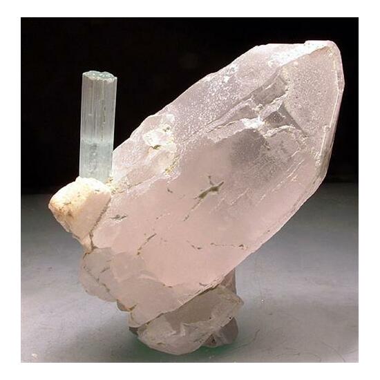 Aquamarine & Quartz