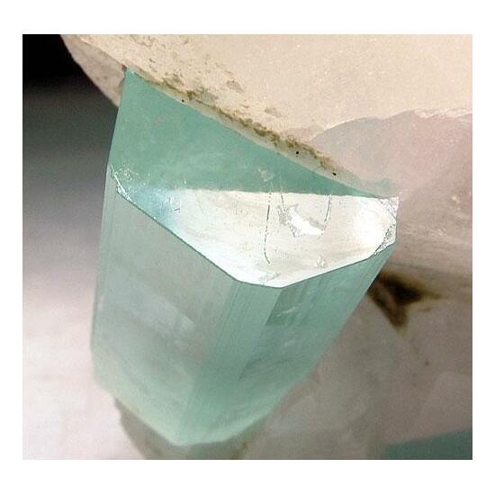 Aquamarine & Quartz