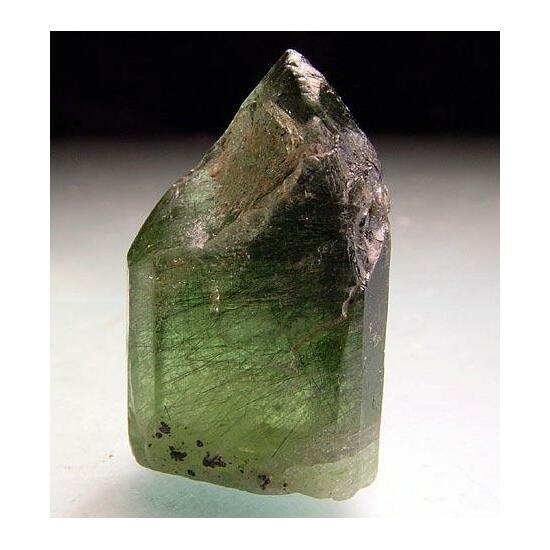 Peridot With Ludwigite