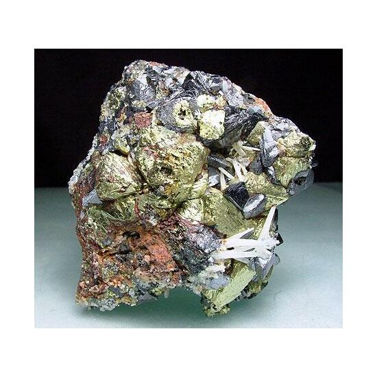 Chalcopyrite Sphalerite & Quartz