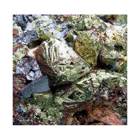 Chalcopyrite Sphalerite & Quartz