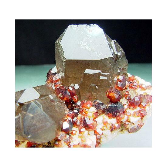 Spessartine & Smoky Quartz