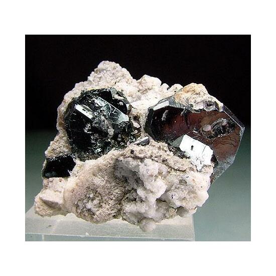 Hematite & Analcime